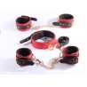 3 in 1 elegant genuine leather restraint kit