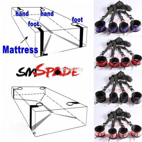 Colored underbed restraint set