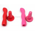Red Silicone dildo harness strapons for female