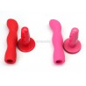 Red Silicone dildo harness strapons for female