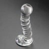 Classic Large big headed Glass Dildo