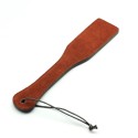 Brown suede leather spanker